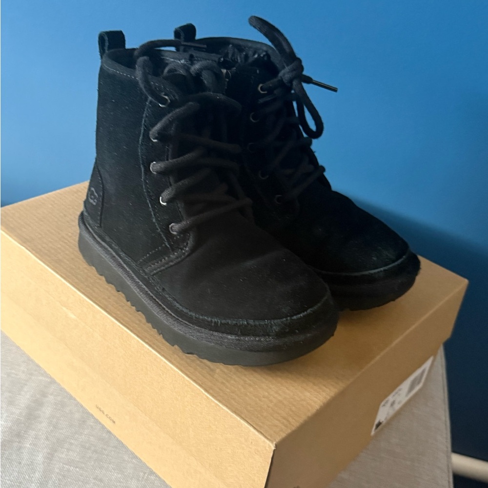 UGG Kids Black Boots